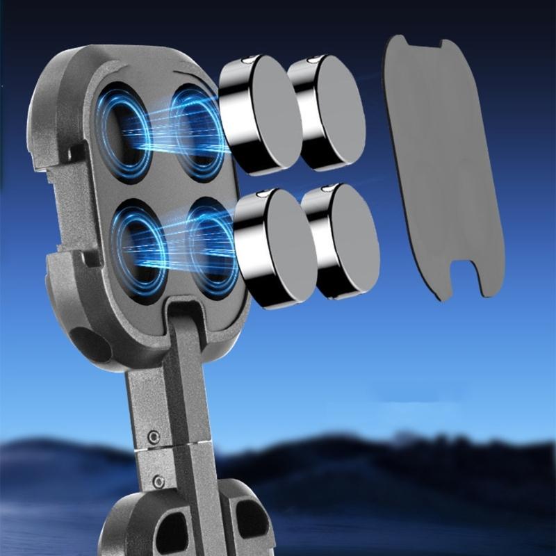 Camera Expansion Bracket 360 Rotation Magnetic Base for Pocket 3 Desktop Vertical Surfaces Accessory Mounting
