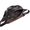 Men's Leather Waist Bag - Retro Fanny Pack, Sling Chest Bum Bag, Crossbody Hip Belt, Casual Fashion, Durable & Stylish