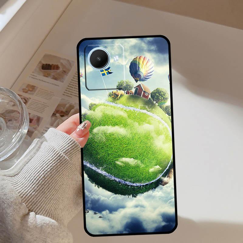 Tennis ball movement For Realme GT 7 Pro 5 GT 6 6T C67 C61 C55 C53 C51 C21Y C25S C75 10 11 12 13 14 Pro Plus Case