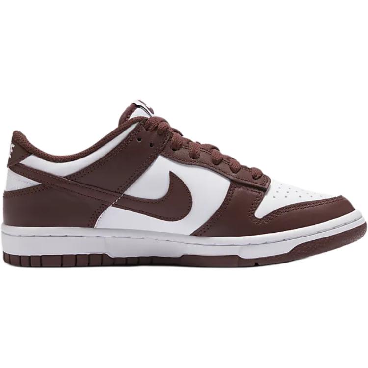 Nike Dunk Low GS Redwood Kids Sneakers White Gym-Red FB9109-115
