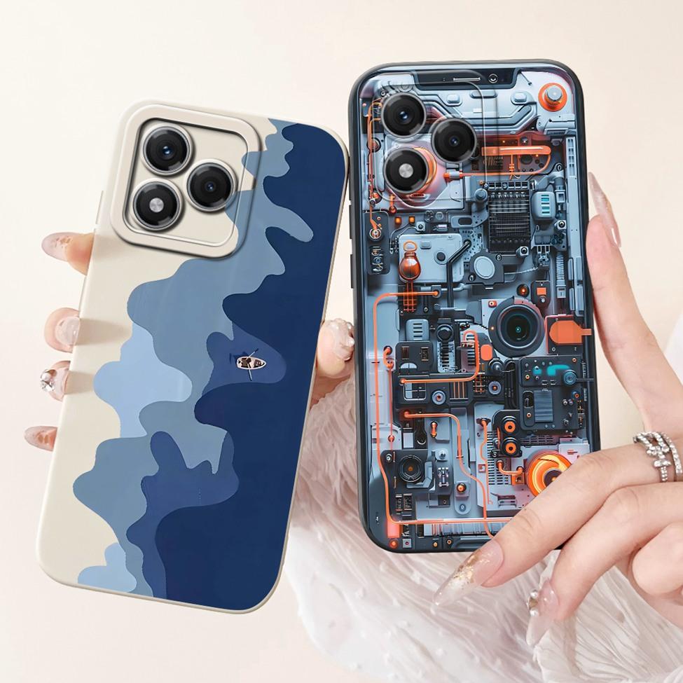For Honor 400Lite ABR-NX1 ABR-N31C1 Phone Cover For Honor 400 Lite Case Shockproof Luxury Flower Cute Cartoon Funny Cool Painted