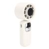 Portable Handheld Turbo Fan 100 Gears Ice Cooling Foldable Neck Hanging Mini Handheld Fan with LED Display for Travel
