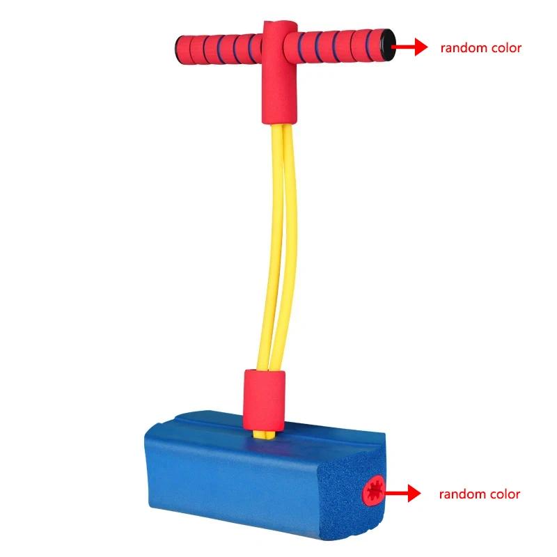 

Growing Children Bounce Sense Training Pogo Stick Jumper Tall Foam Frog Toy Jumping Stilts Shoes Grow Taller Balance Outdoor Toy