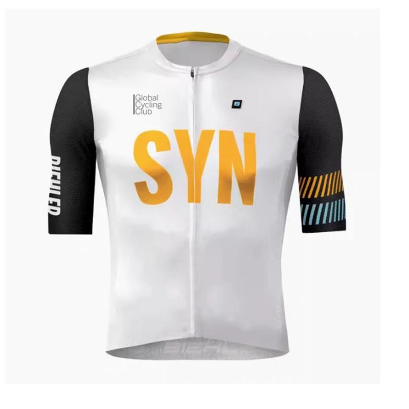 Mens Cycling Jersey Short Sleeve Quick Dry Breathable Bike Riding Top Outdoor Sport Apparel