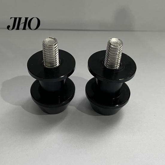 2 Pezzi Universali M8 Lega di Alluminio Moto Bobine Forcellone Cavalletto Paddock