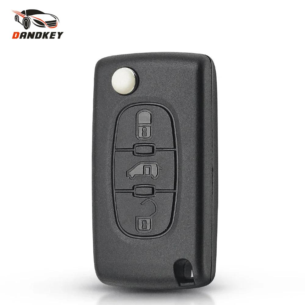 Fiat Scudo Peugeot Partner Expert Citroen Berlingo Dispatch Ce0523/Ce0536 Anahtar İçin S Uzaktan Kumandalı Araba Anahtar Kabuğu