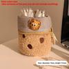 Nylon Cute Cookie Shape Pen Holder With Foldable Design For Home Office Organization