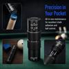 Aluminum Alloy Billiard Pool Cue Tip Multi-Function Billiard Cue Tip  Chalk Grip Enhancement