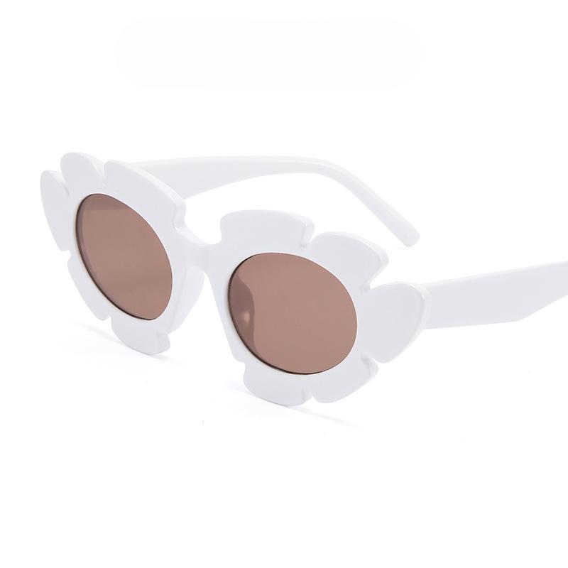 Blume Katzenauge Sonnenbrille Französisch Retro Ins Party Online Promi Sonnenblume Flut Sonnenbrille Weiblich