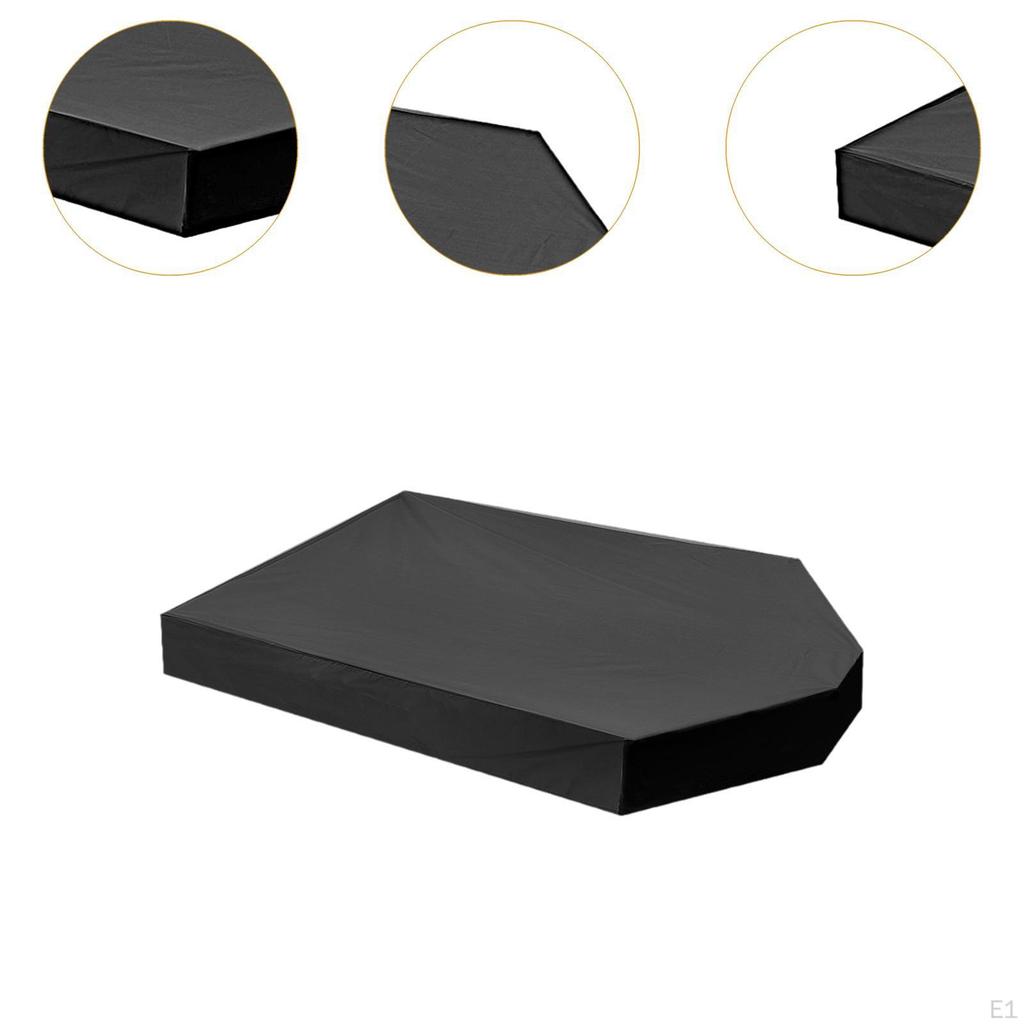 Folding Sandpit Cover In Boat Shape for Kids' Outdoor Fun