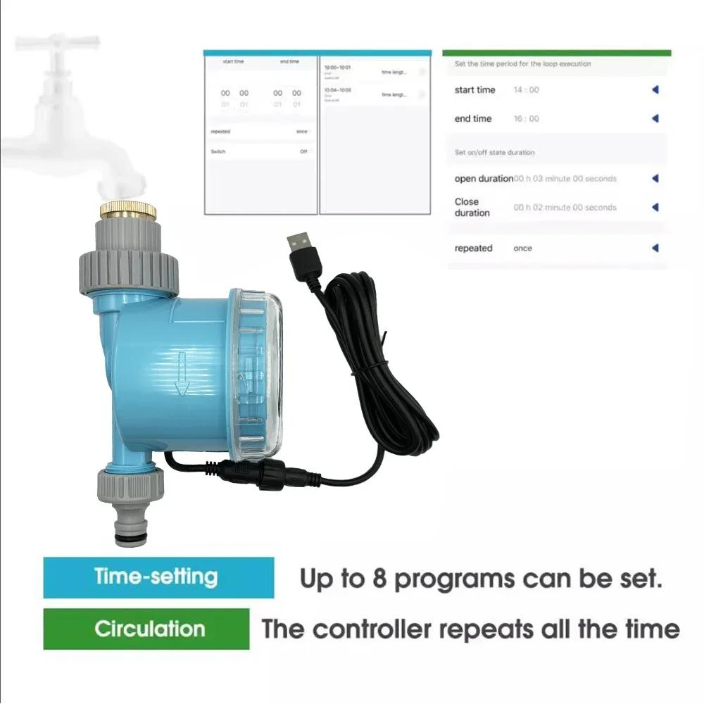 Plant Watering Flower Irrigation Automatic Timing Controller Intelligent Remote Control Automatic Irrigation System Sprinkler
