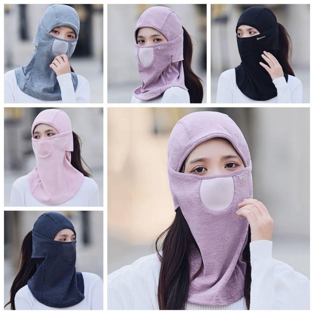 Neck Warm Balaclava Hat Windproof Ear Protection Hat Fashion Full Face Mask Outdoor