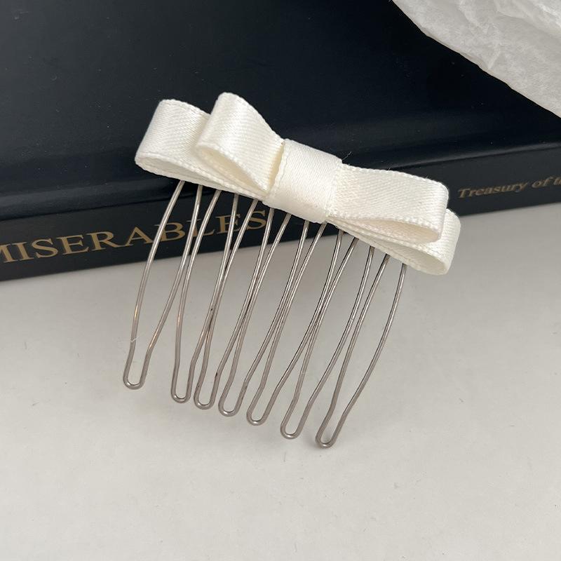 Princess Style Insert Comb Clip Women Girls Sweet Bangs Clip Hairpins Back Head Headdress Broken Hair Finishing Tools Hair Clip