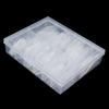 240pcs Artificial Ultra Thin Nail Tips Transparent False Nail Extension Tips Clear Nail Tips