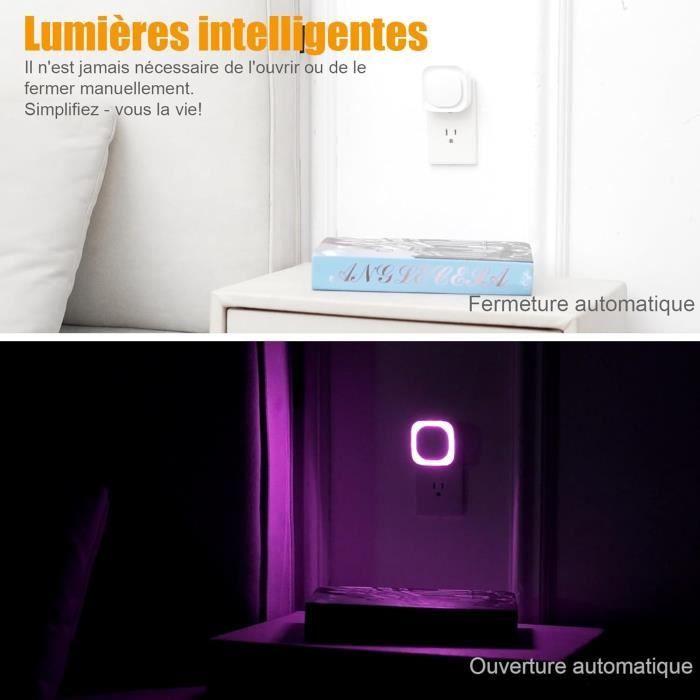 Veilleuse - YUNLEX - LED - 3 Niveaux De Luminosité - Capteur Crépusculaire - Enfant
