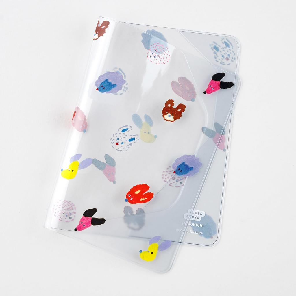 Hobonichi Techo Keiko Shibata Ears Original Size / Cover-on-Cover Wind-Fluttering Dog's