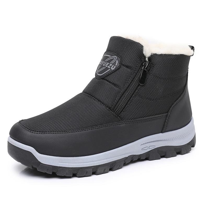 ShoesWomen's New Fleece and Thickened Warm Snow Boots for Women's Winter Casual Fashion Non-slip Women's Cotton Shoes for Comfortable Mom Shoes