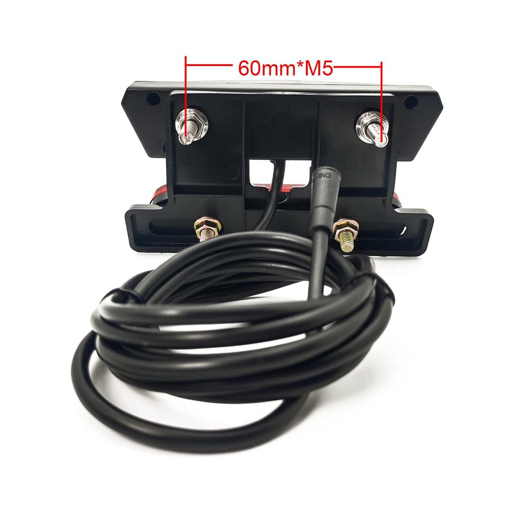 XBERSTAR Electric Bicycle Light Set Front and Rear Turn Signal Brake Lamp 9W Low Beam Waterproof Line