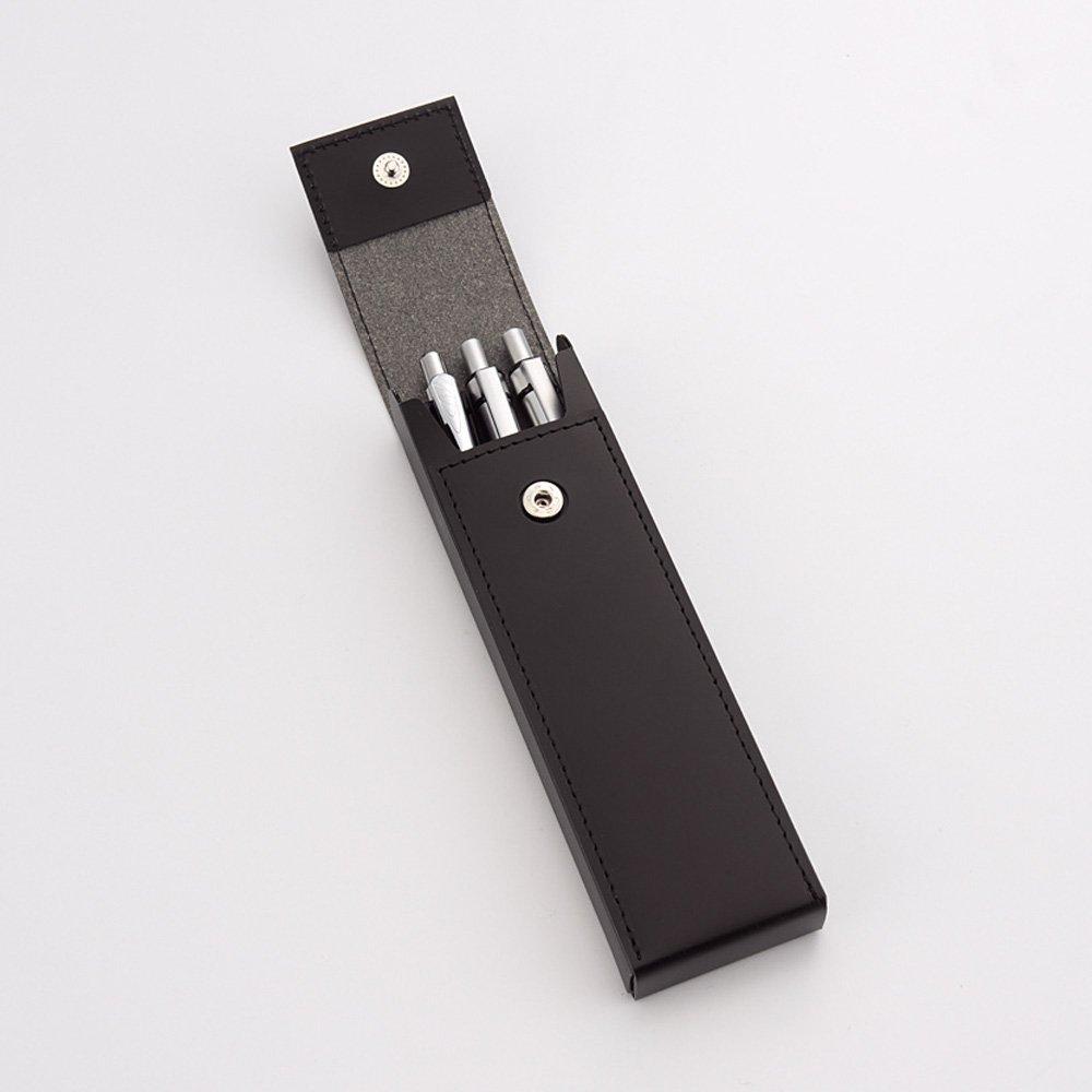LIHIT LAB Pen Leather Case, Image, Blue, D1081-8