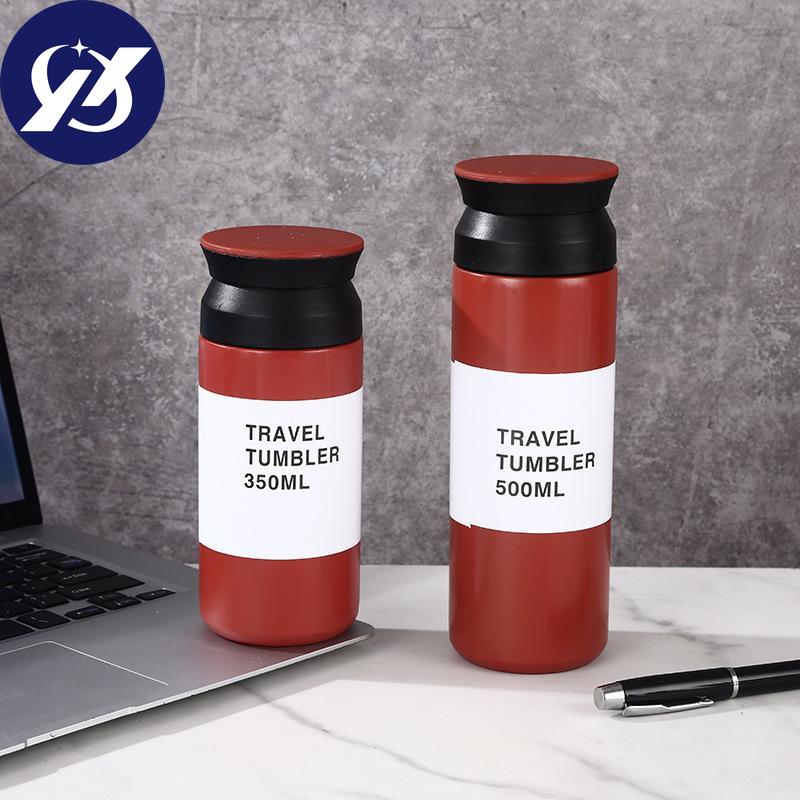 Vacuum Cup 304 Stainless Steel Handle Cup Simple Japanese Element Cup Coffee Cup Hand Gift