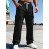 Men's Pocket Cargo Athletic Corduroy Pants Solid Color Long Pants Casual Pants Casual Everyday Outfit
