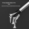 Industrial-Grade Extra Long Magnetic Screwdriver, Super Hard, Hammerable, Phillips & Slotted Bits