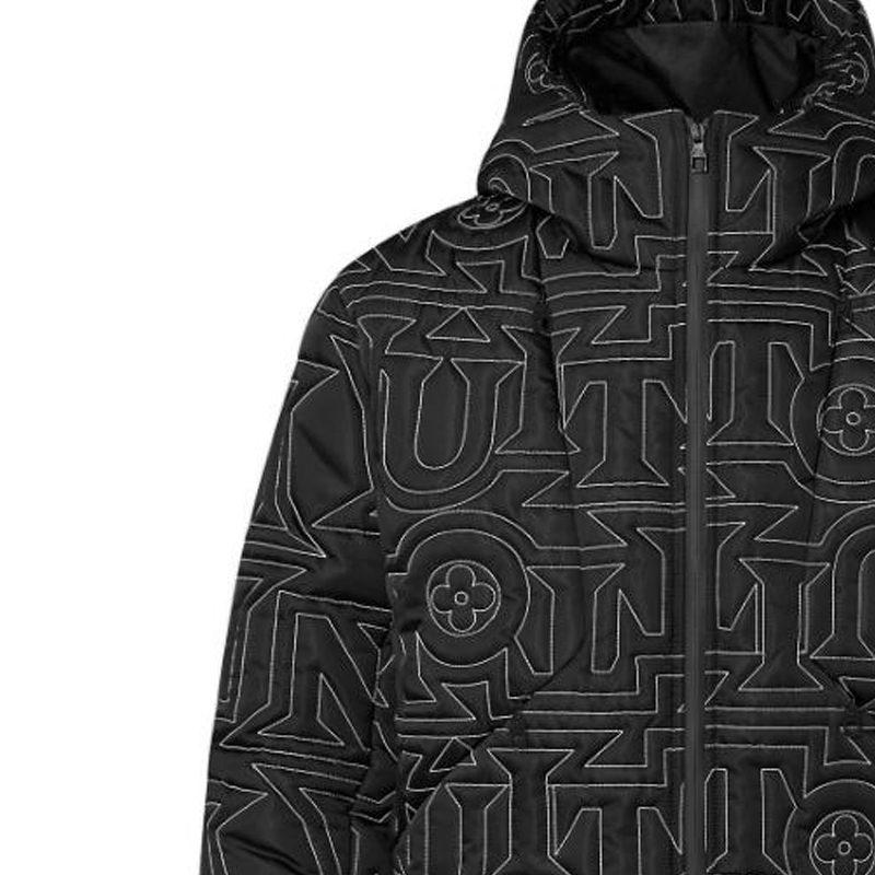 Louis Vuitton SS23 Down Jacket Men's Black 1AAUU0