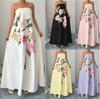 2026 Sommer-Blumenmuster-Einschulterkleid - Europäische & Amerikanische Mode