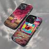 Carcasă de telefon C-CowardlyS Dog CCourageS Pentru iPhone 17,16,15,14,13,12,11Pro,XS,Max,Plus,Mini Negru Candy Mată Husa Rezistentă la Șocuri