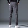 Boutique men's pants do not pick the body straight trousers men's elastic and comfortable versatile light business casual pants men's