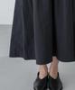 Nano Universe Hoshi Reina Tuck Sleeve Taslan Maxi Size Light Beige Dress, S,