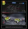 Programmable 5-in-1 Remote Control Moon Robot for Science Education, Compatible Building Blocks