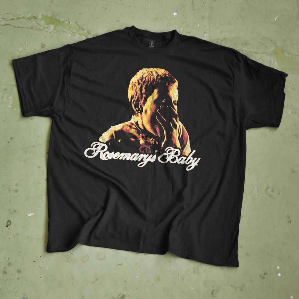Rosemarys Baby TShirt  Horror Movie Tee  60s Cult Film Shirt Vintage Unisex T-Shirt S