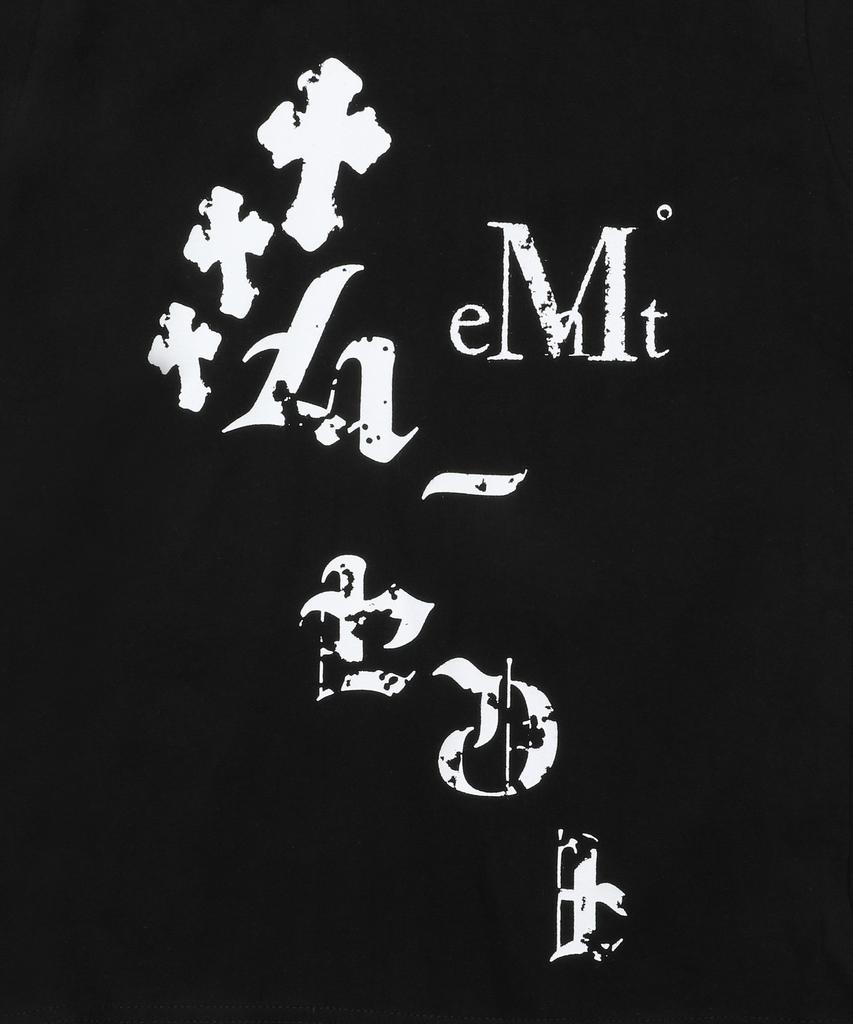 MUCENT Noje Cross Crack Logo Short Sleeve Tee