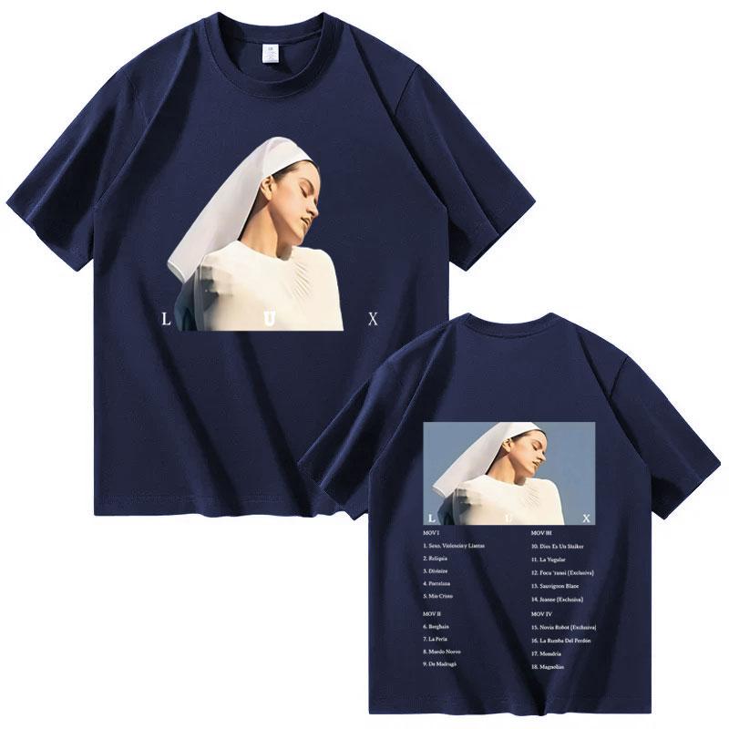 2026 New ROSALIA LUX PHOTO Harajuku Tshirt for Unisex  and Women  Y2K Casual Shortsleeved Tshirt Summer Print Pure Cotton Tshirt