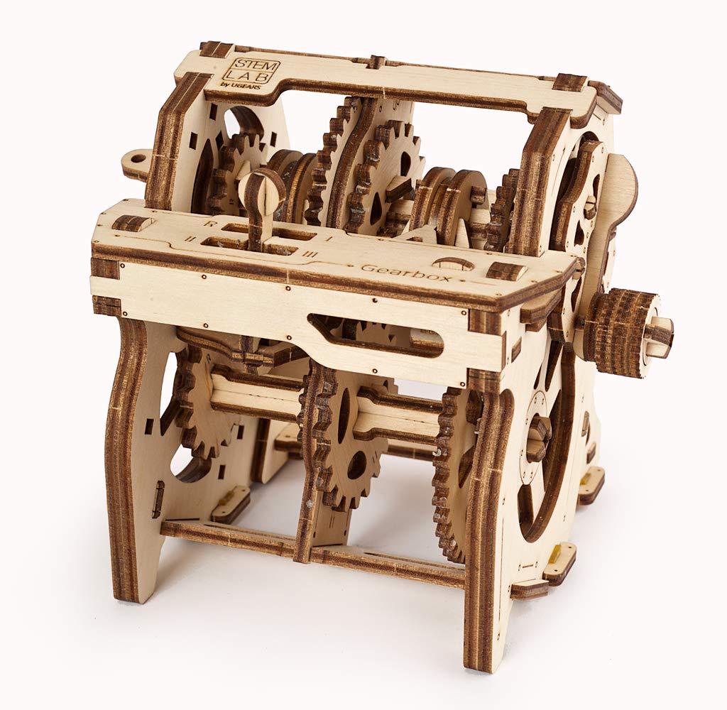 UGears Gearbox Assembly Wooden Toy