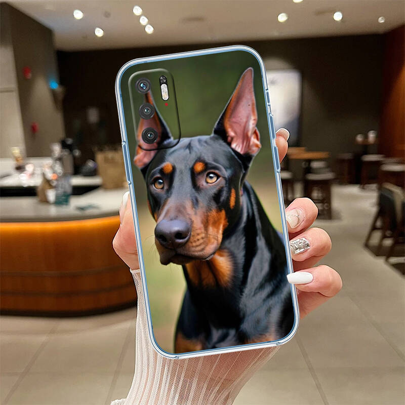 Rottweiler Doberman Guard Dog Phone Case for Motorola Edge 20 30 S30 40 50 Fusion Lite Plus Pro Ultra Neo One Action Zoom Hyper Power Macro Vision