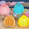 Cute Animals Fidget Toy Kneading Keychain Dinosaur Bear Rabbit Duck Keychain Pendant Adult Stress Reduction Toy
