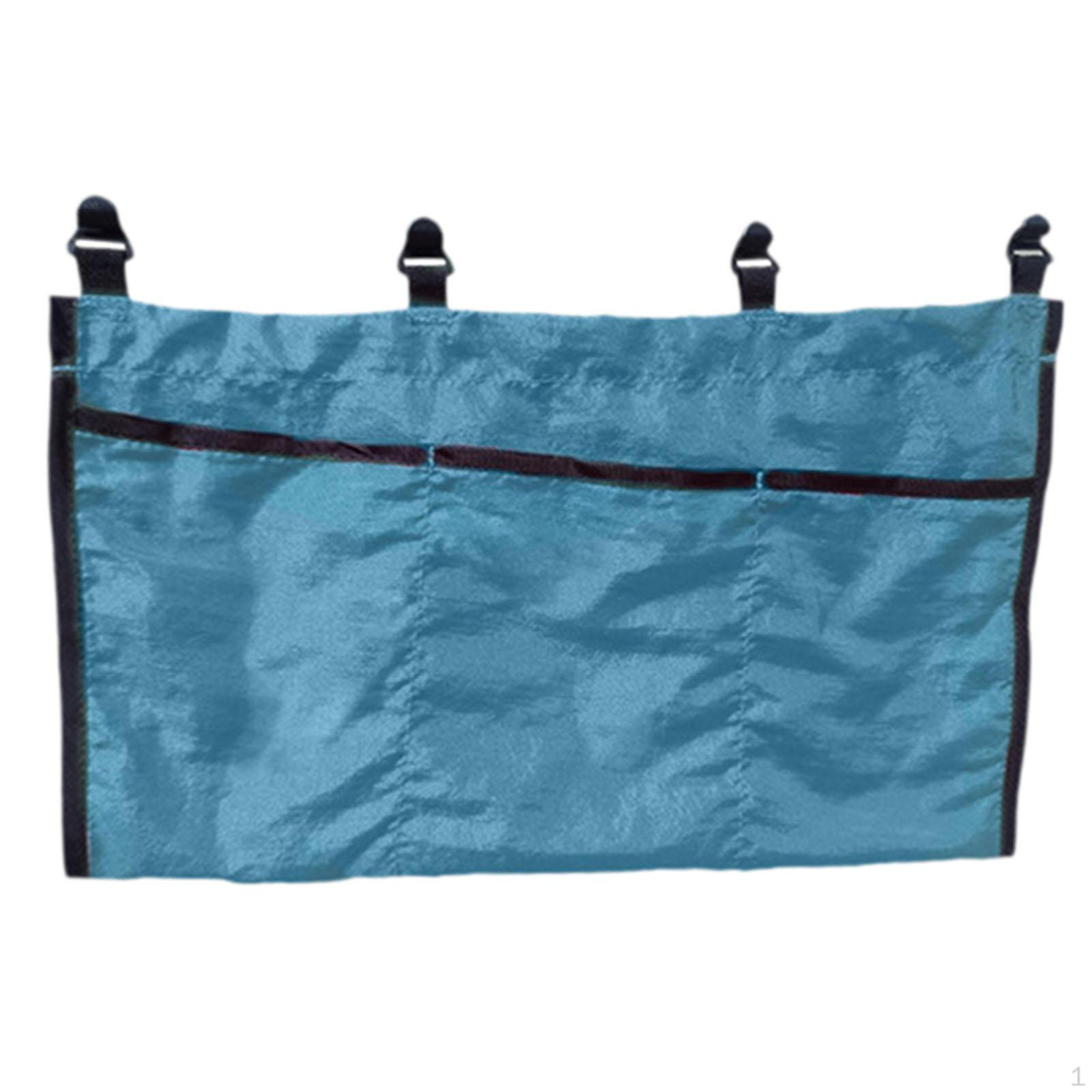 

Походный подвесной мешочек для мусора Легкий подарки Многоцелевой складной органайзер Держатель для мелочей синий