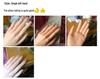 Beginner's Bendable Soft Fake Hand for Nail Art Display and Practice