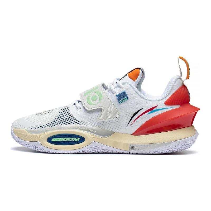 Li-Ning All City 10 V2 Dreamer Men s Low Top Basketball Shoes White Gray ABAS059-15 45