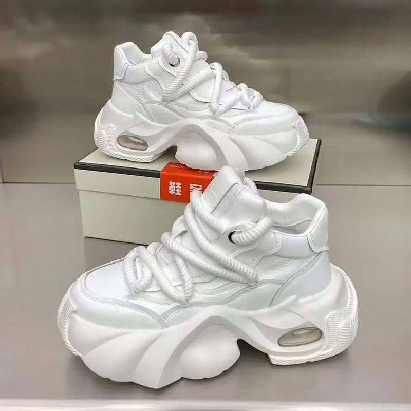 Autumn and Winter New Men's Shoes Casual Sports Shoes Platform Dad Shoes