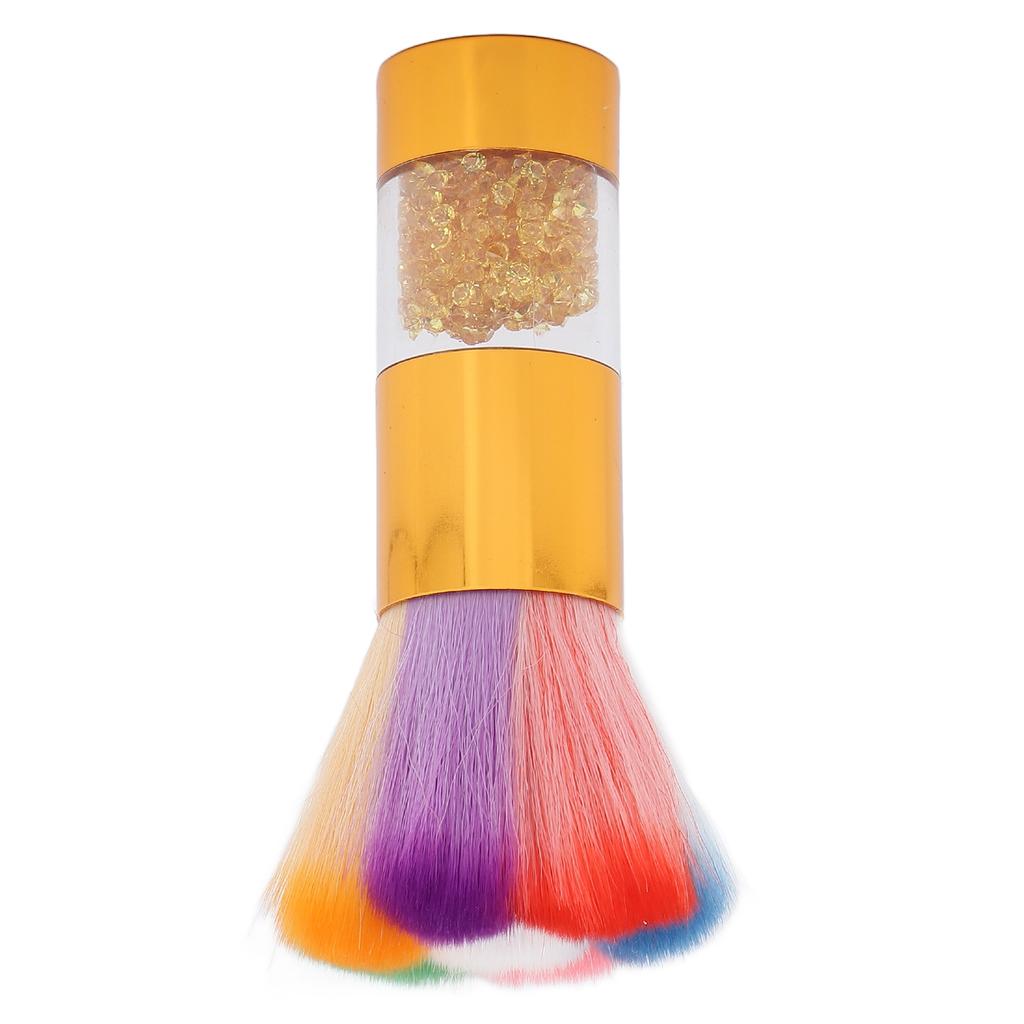 Makeup Brush Fashionable Rhinestones Inlaid Loose Powder Brush Nail Art Dust Remover
