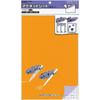 KOKUYO Magnetic Sheet, 300 X 200 Mm, Orange, Mac-301YR