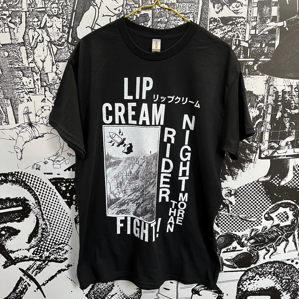 Lip Cream Shirt circle jerks, adolescents,bl wbr/ ack. flag, california Unisex T-Shirt Mens Womens Tees Top XL