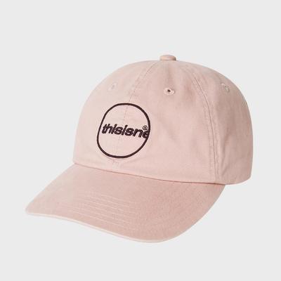 Casquette à logo C ThIs Is Never That Rose Poussiéreux