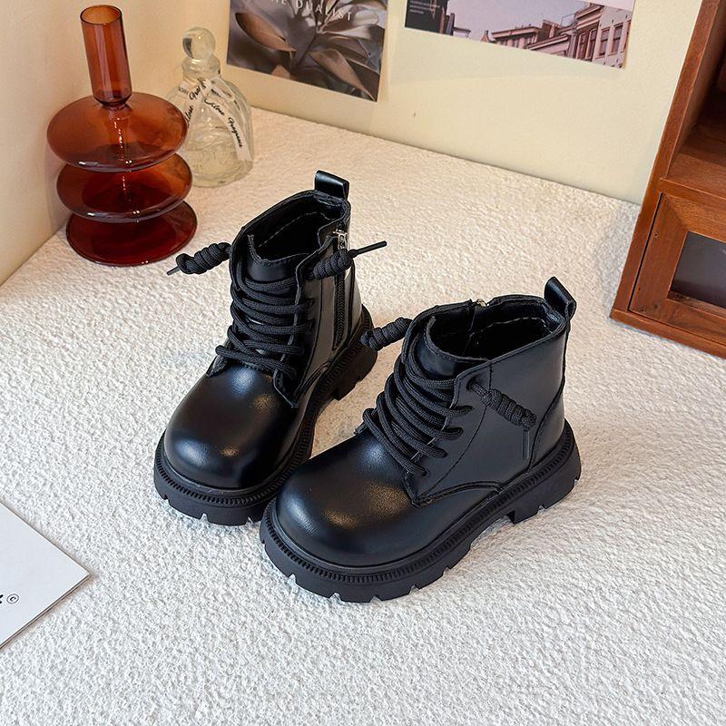 Children's Fashionable Princess Boots for Autumn and Winter, Sweet Embroidered Single Boots for Girls