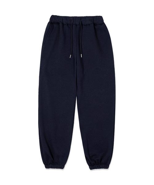 RANDOMOFF Basic Line Elastic Waist Jogger Training Pants [Navy]