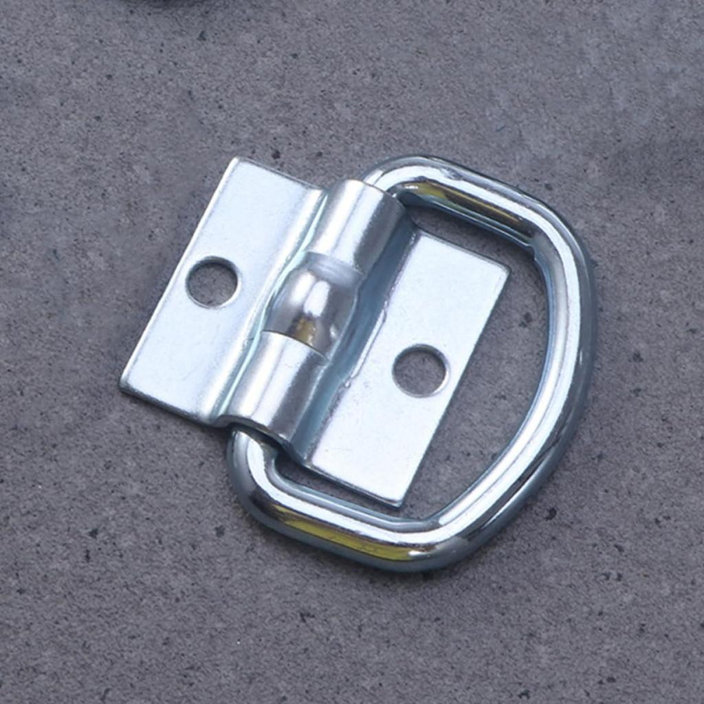 HORIALENCE 4pcs Truck Heavy Duty Tie Down Ring Car Ring Down Hook Training