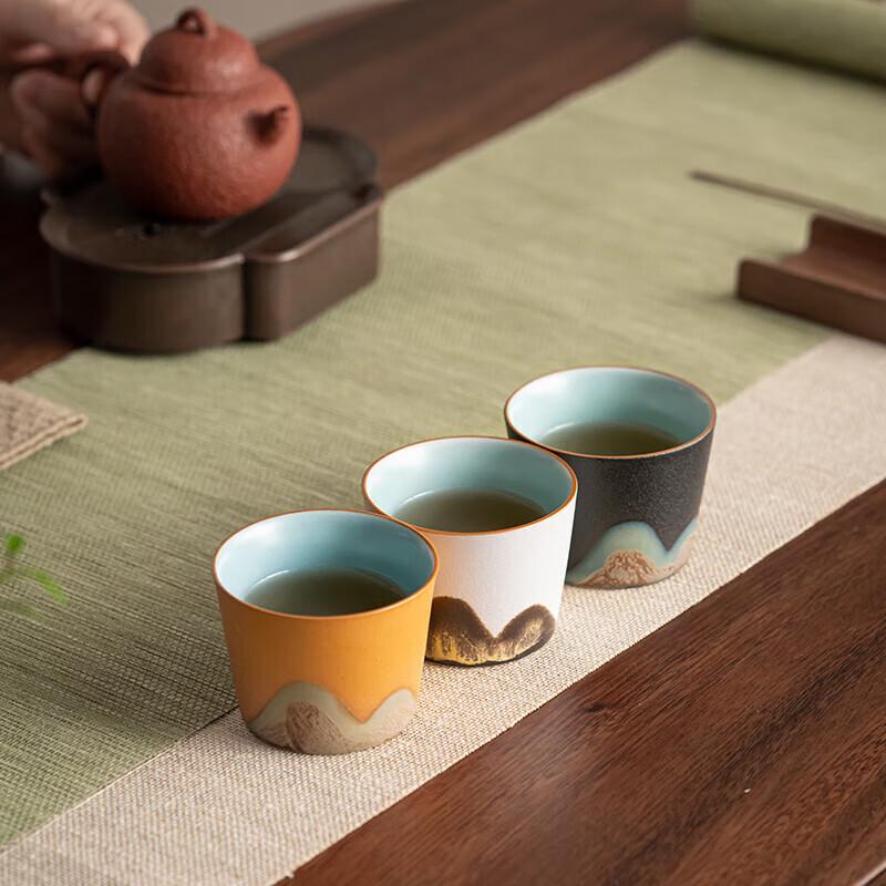 Chinese Style Hand-painted Ceramic Teacup Gift Set